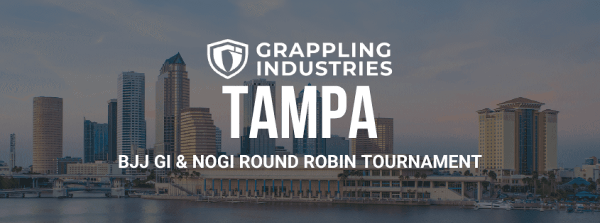 Grappling Industries TAMPA tournament banner