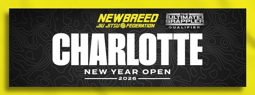 NEWBREED CHARLOTTE NEW YEAR OPEN tournament banner