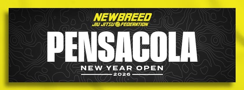 NEWBREED PENSACOLA NEW YEAR OPEN tournament banner