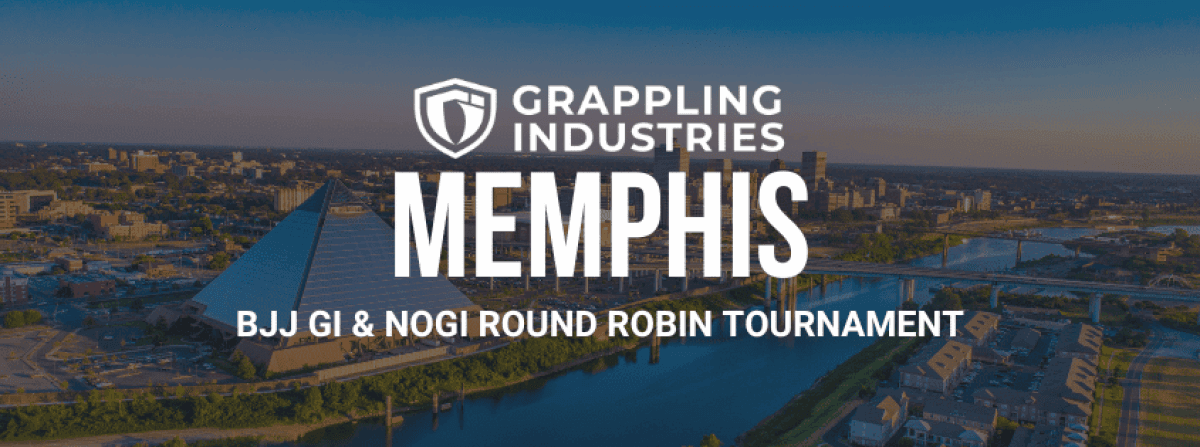 Grappling Industries MEMPHIS tournament banner
