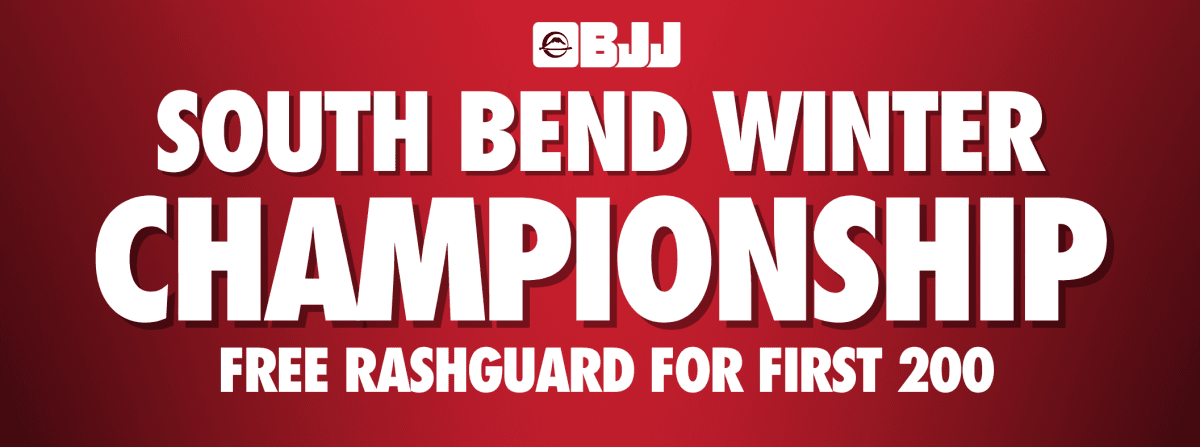 FUJI BJJ South Bend Winter Championship tournament banner