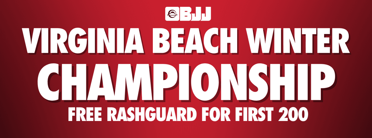 FUJI BJJ Virginia Beach Winter Championship tournament banner