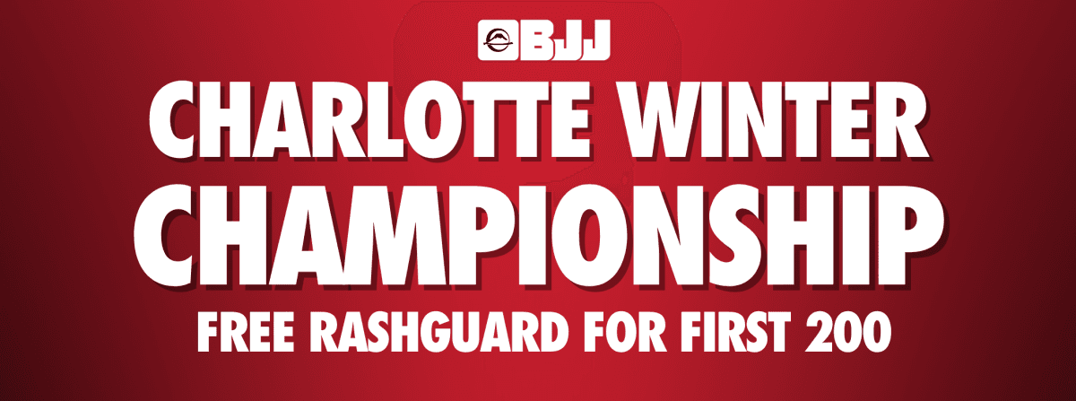 FUJI BJJ Charlotte Winter Championship tournament banner