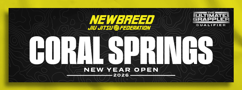 NEWBREED CORAL SPRINGS NEW YEAR OPEN tournament banner