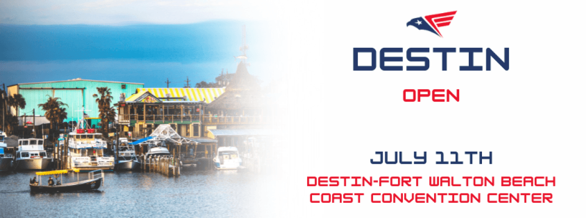 2026 AGF Destin Open tournament banner