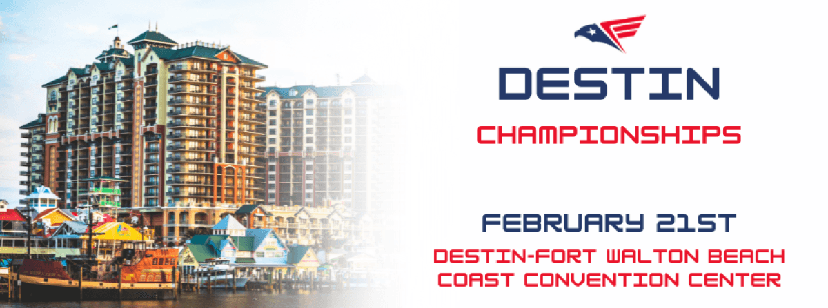 2026 AGF Destin Championships tournament banner
