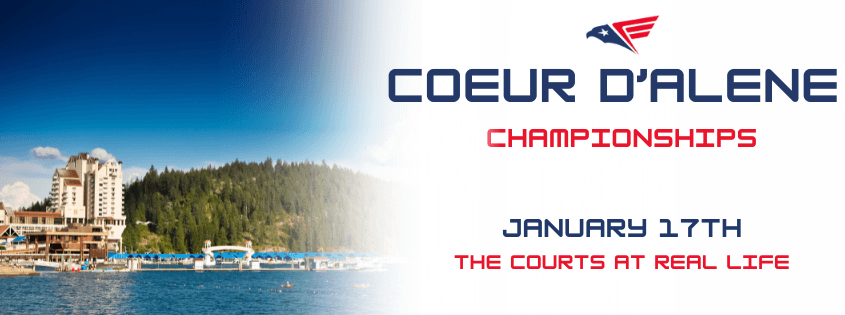 2026 AGF Coeur d’Alene Championships tournament banner