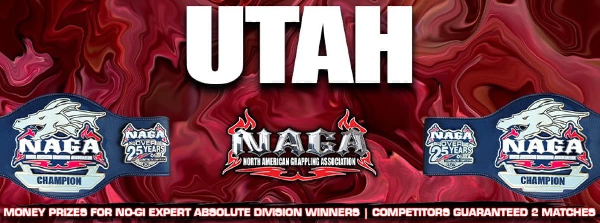 NAGA Utah Grappling Championship tournament banner