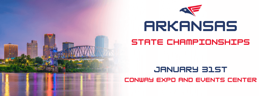 2026 AGF Arkansas State Championships tournament banner