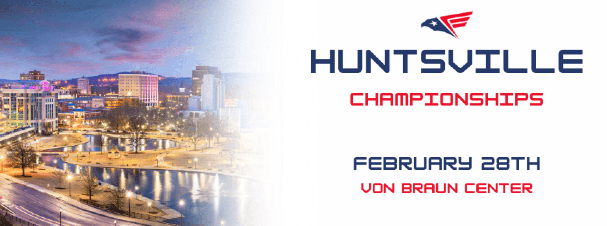 2026 AGF Huntsville Championships tournament banner