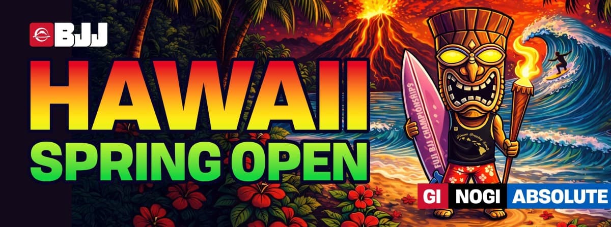 FUJI BJJ Hawaii Spring Open tournament banner