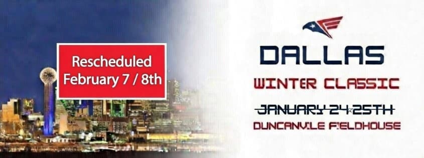 2026 AGF Dallas Winter Classic tournament banner
