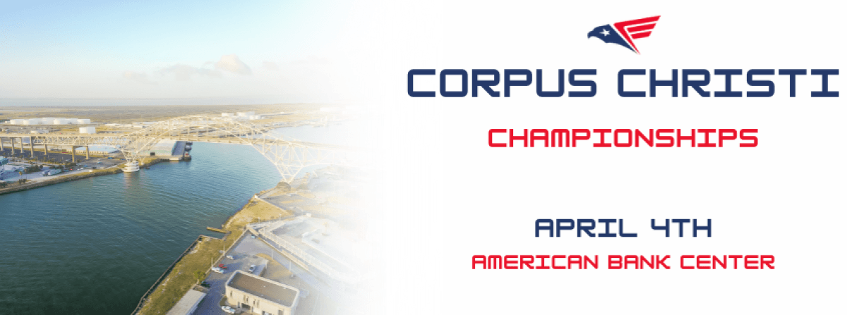 2026 AGF Corpus Christi Championships tournament banner